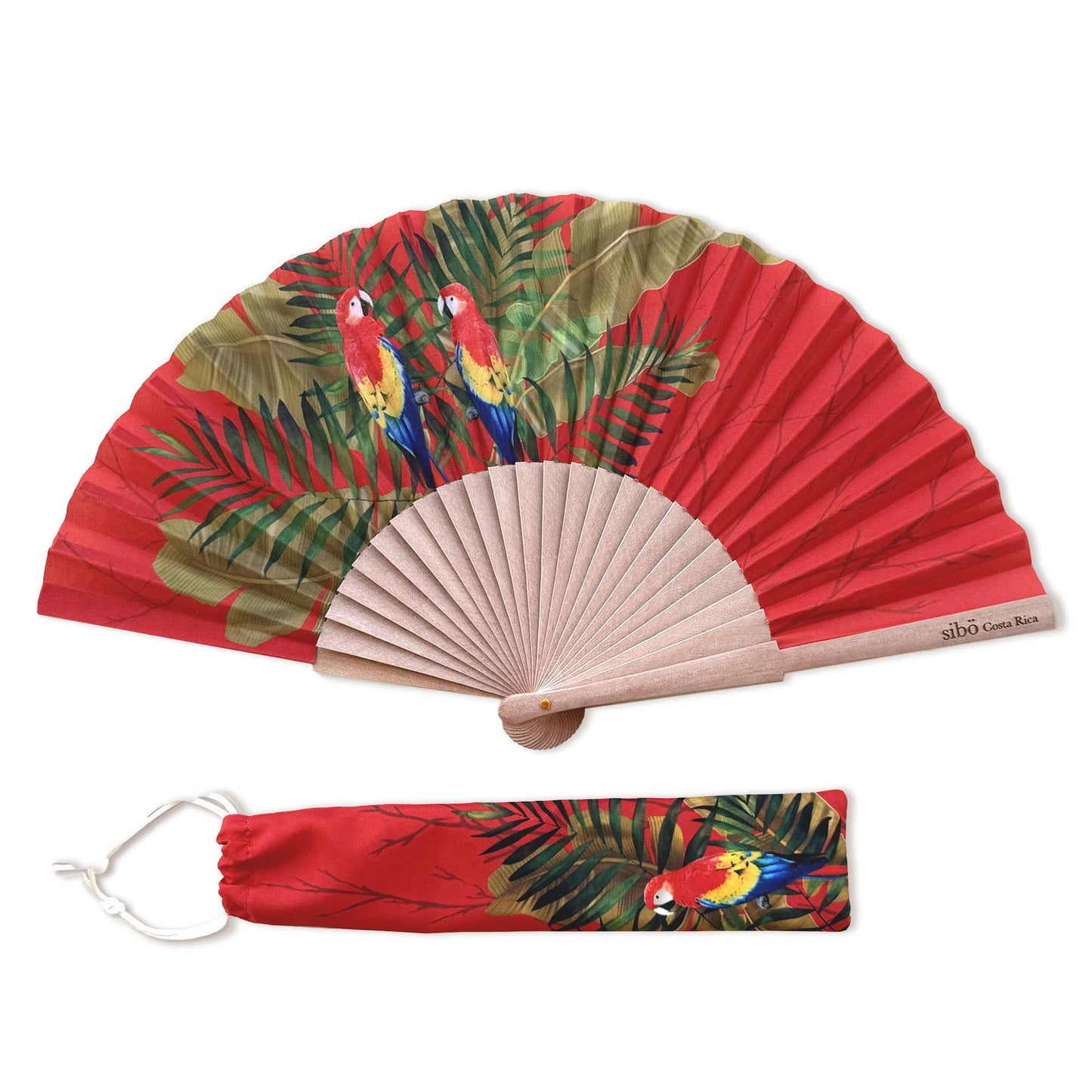 Abanico Lapa Rojo