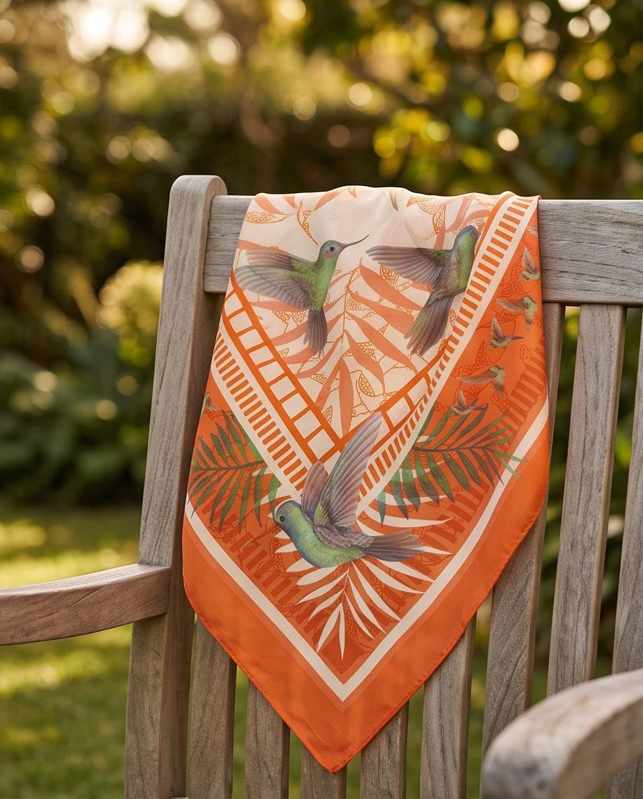 Pañuelo Colibri Naranja