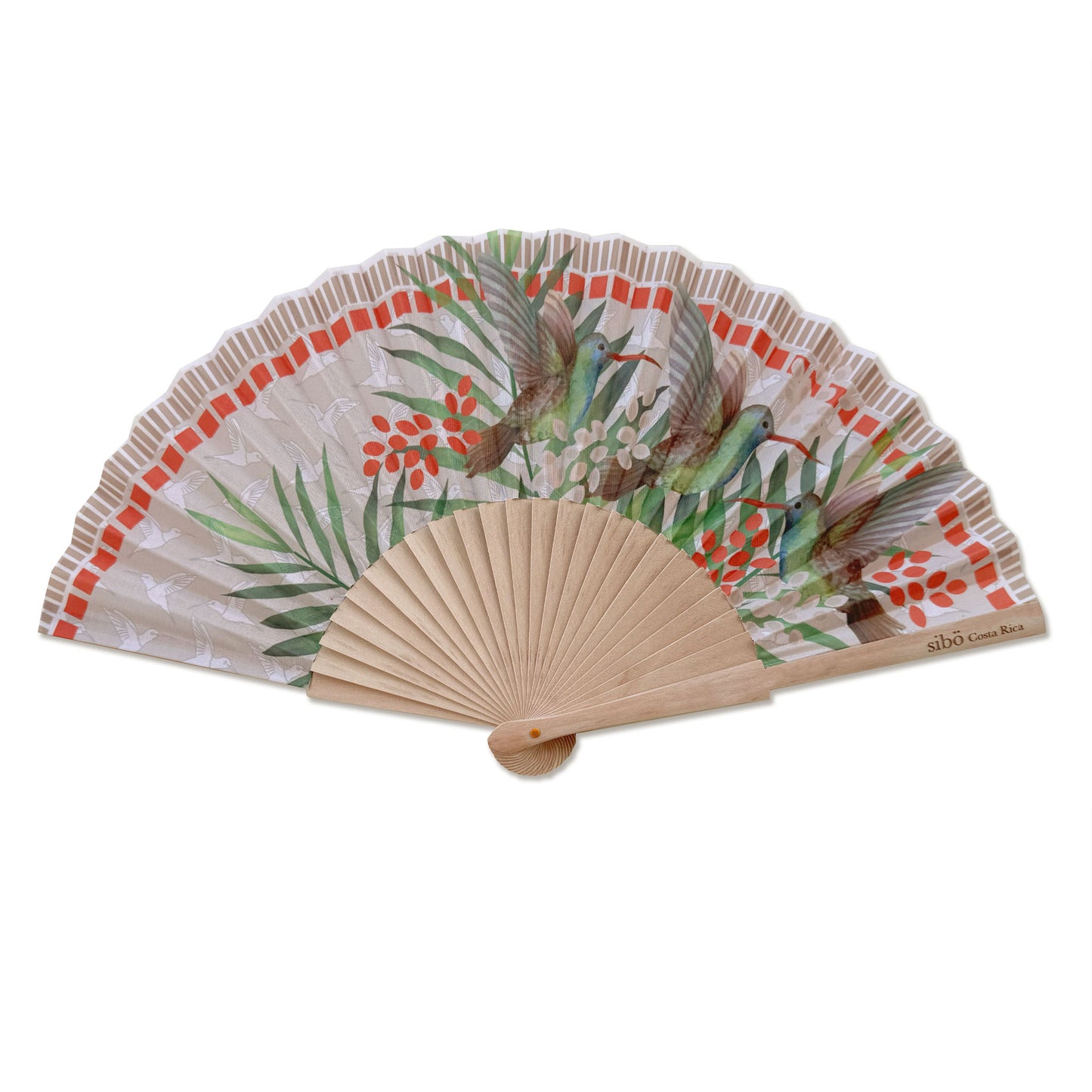 Abanico Colibri Beige