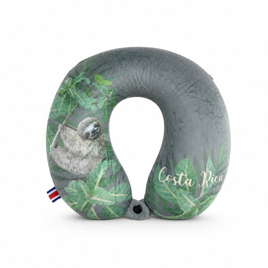 Almohada de viaje Perezoso Gris