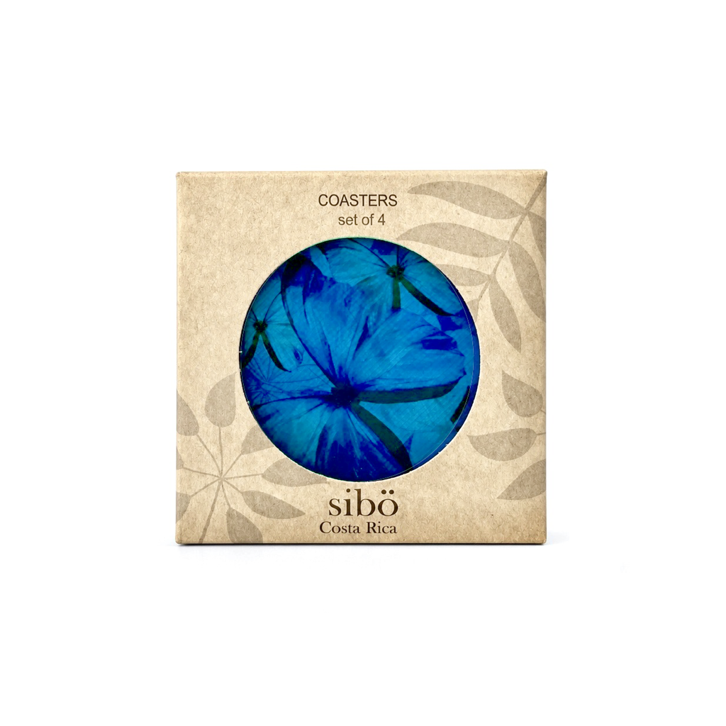 Set de Posavasos Morpho Azul