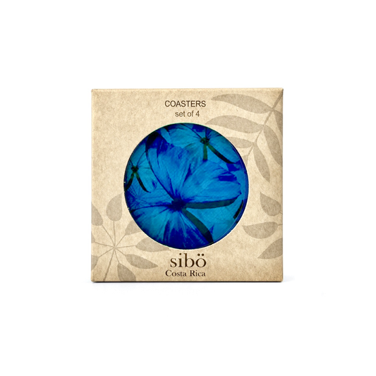 Set de Posavasos Morpho Azul