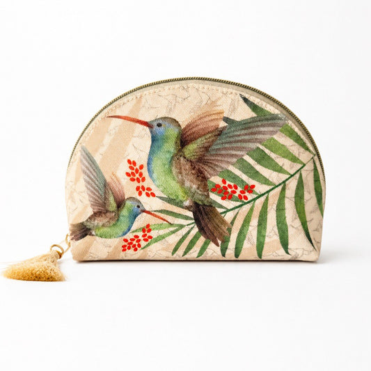 Cosmetiquera Luna Colibri Beige