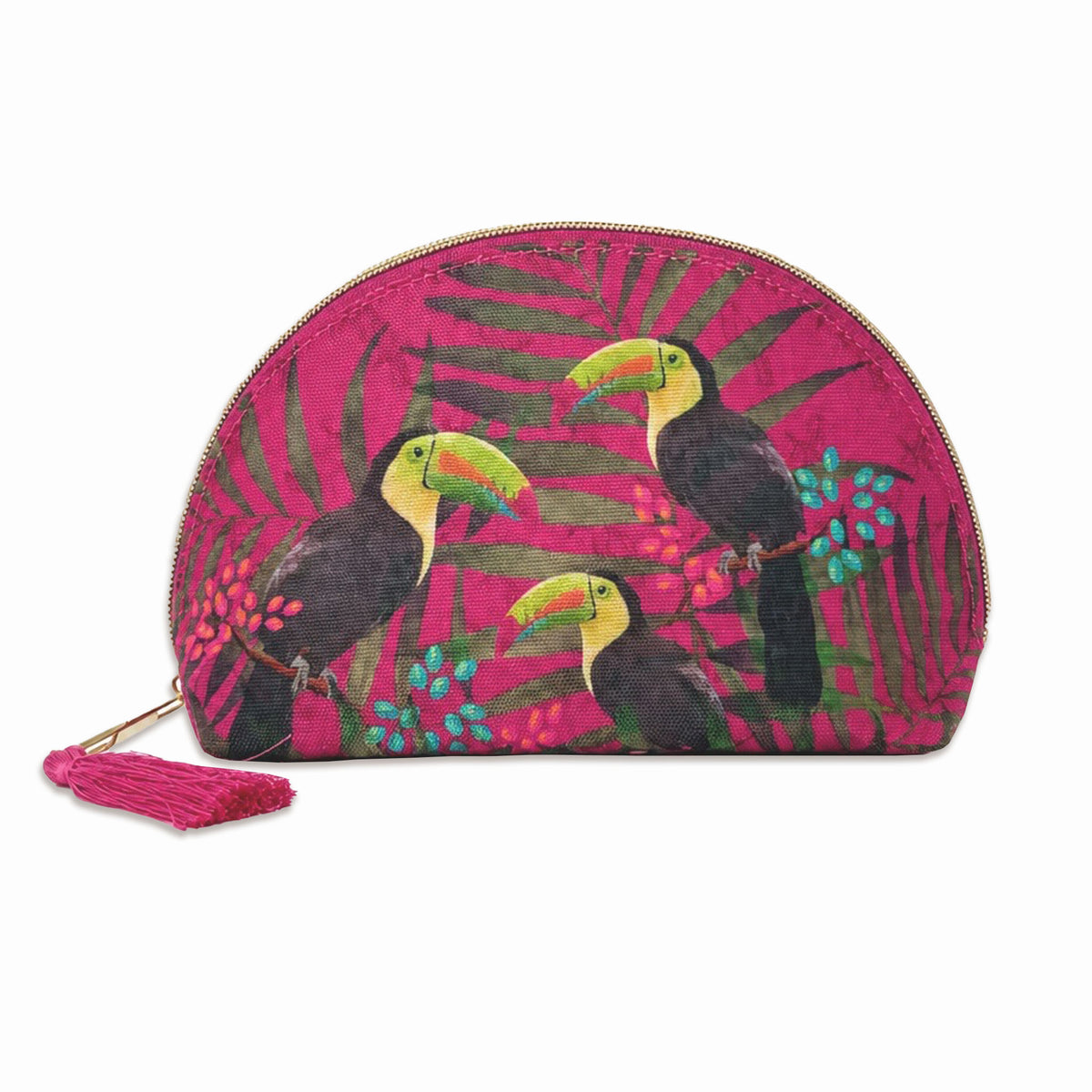 Cosmetiquera Luna Tucan Magenta