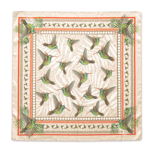 Pañuelo Colibri Beige