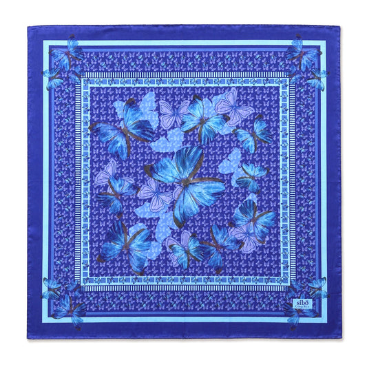 Pañuelo Morpho Azul
