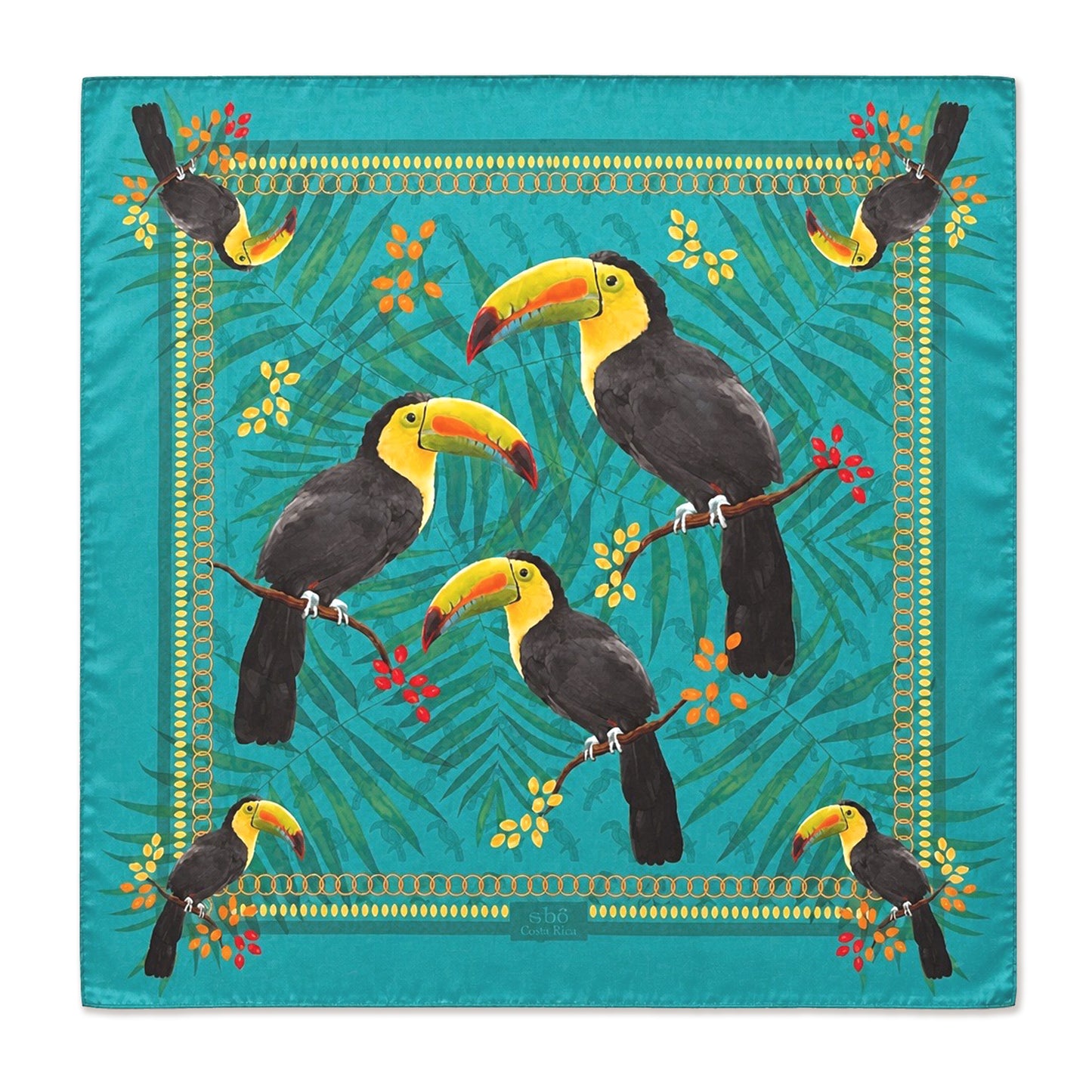 Pañuelo Tucan Verde Esmeralda